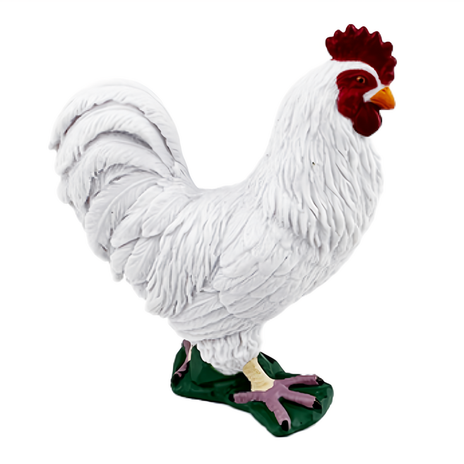 COLLECTA 農場動物系 白公雞 3歲以上, 1個
