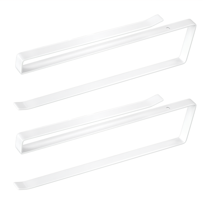 comet 掛式廚房紙巾架, 白色, 2個