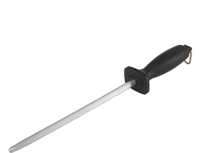 Smith's 磨刀專家9吋手持式鋼製磨刀棒磨刀器【sm50028】, 1入, 鋼色