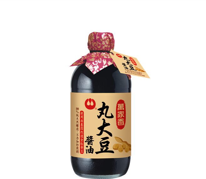 萬家香 丸大豆醬油, 450ml, 1瓶