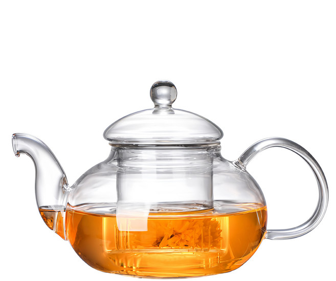 Mins Living 耐熱玻璃茶壺, 透明, 800ml, 1個