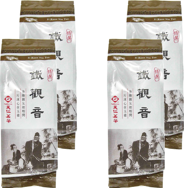天仁茗茶 鐵觀音茶, 187.5g, 1包, 4包