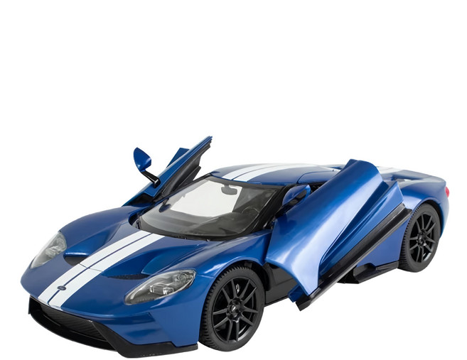 RASTAR 星輝 1:14 福特 GT 遙控車, 藍色, 1個