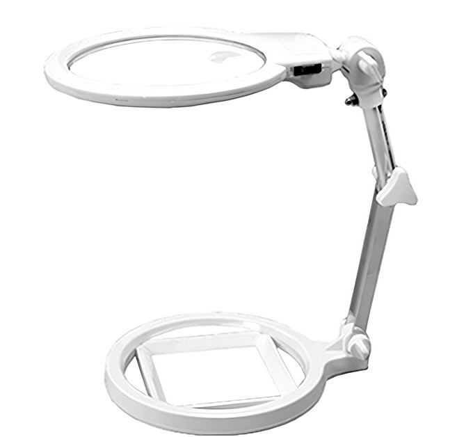 放大鏡 3B-1A, 白色, 1個