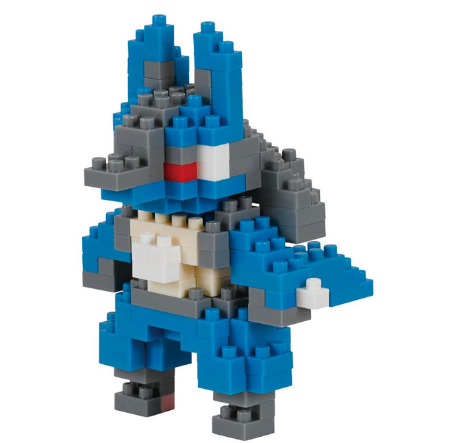 nanoblock 河田積木 迷你積木 NBPM-068, 路卡利歐, 1個