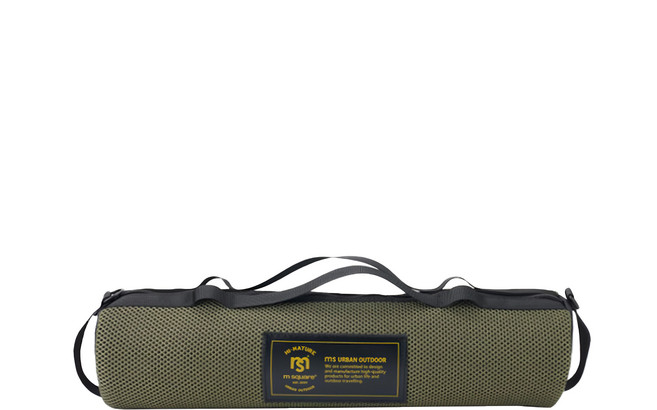 m square 柱狀戰術包 適用A字架 椅架 S 42cm, 軍風綠, 1個