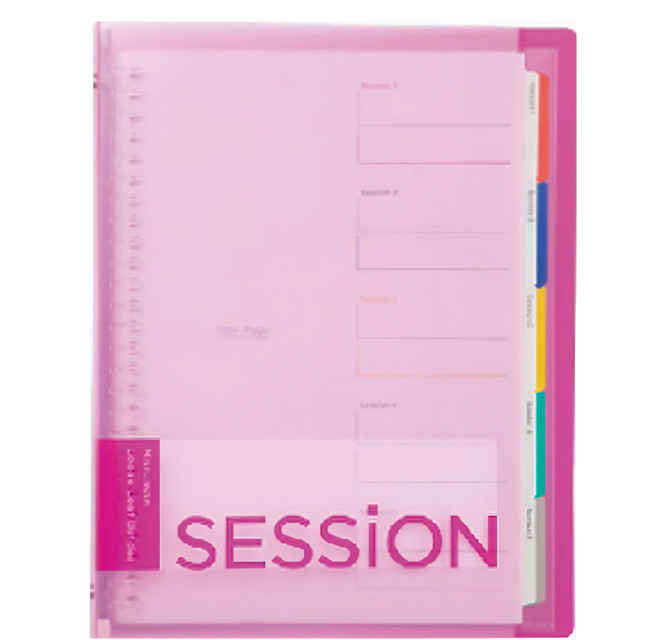maruman SESSION 26孔夾 B5, 櫻花, 1本