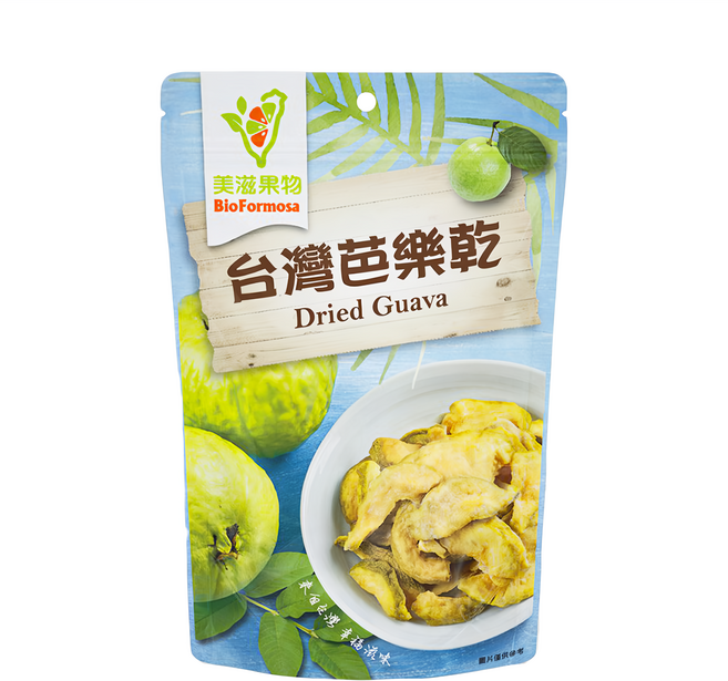 BioFormosa 美滋果物 台灣芭樂乾, 100g, 1包