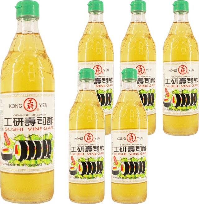 KONG YEN 工研 壽司醋, 600ml, 6瓶