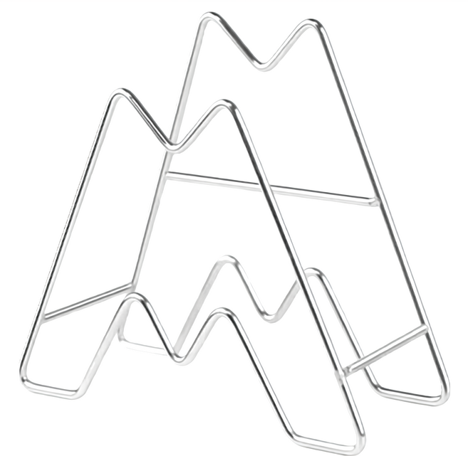 G+居家系列 輕巧型鍋蓋菜板收納架 不鏽鋼材質 16x6.5x14.5公分, 銀色, 1個