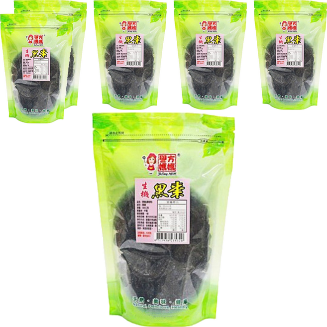 譽方媽媽 生機黑棗, 300g, 6包