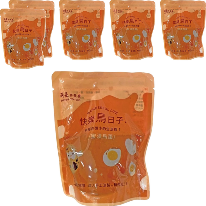 所長茶葉蛋 蜜漬鳥蛋, 140g, 6包