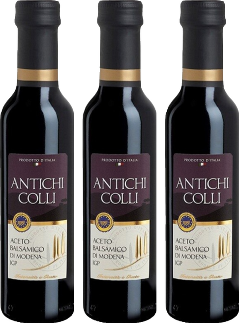 ANTICHI COLLI 安地其 巴薩米克酒醋 金級, 250ml, 3瓶