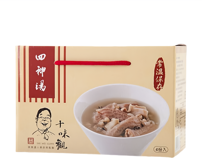 十味觀 四神湯 4包, 600g, 1盒
