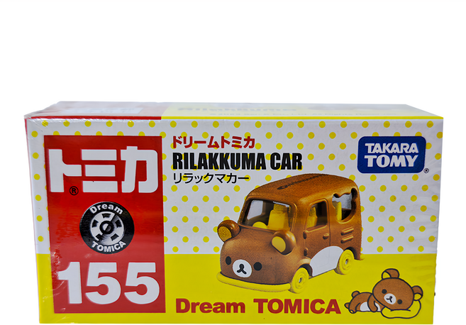 TOMICA DT 拉拉熊小汽車 3歲以上, 拉拉熊 棕色, 1個