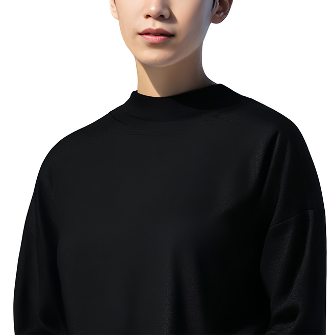 Meet Warm 單向導濕保暖發熱衣 男立領 2件