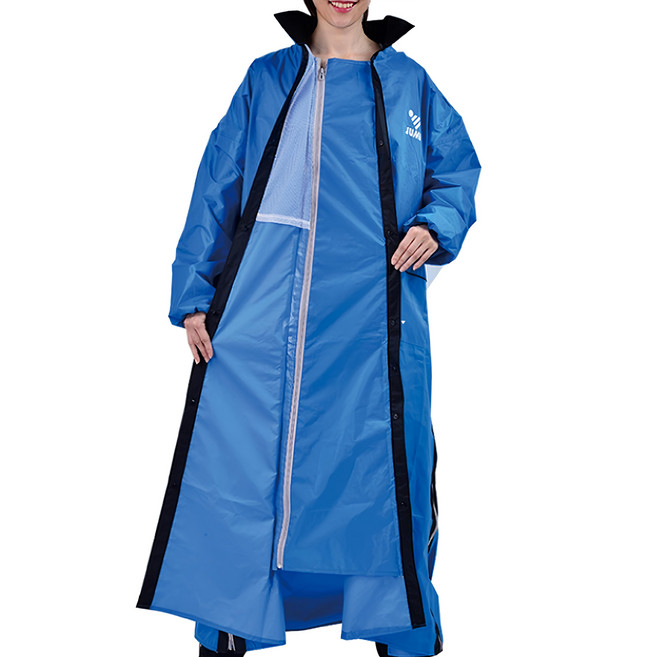 JUMP 將門 雙側開背包款反光防水風雨衣 專利內斜拉設計