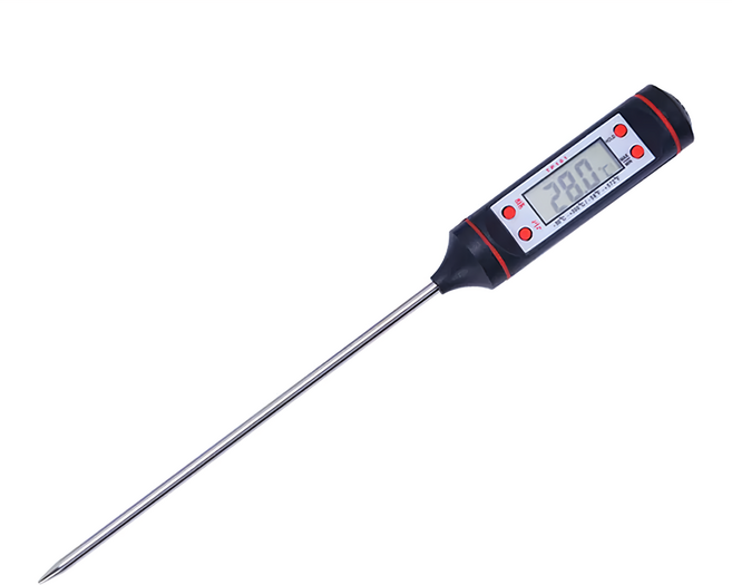 食品奶瓶探針溫度計 2支組 - 精準測量 確保食品安全, 1組