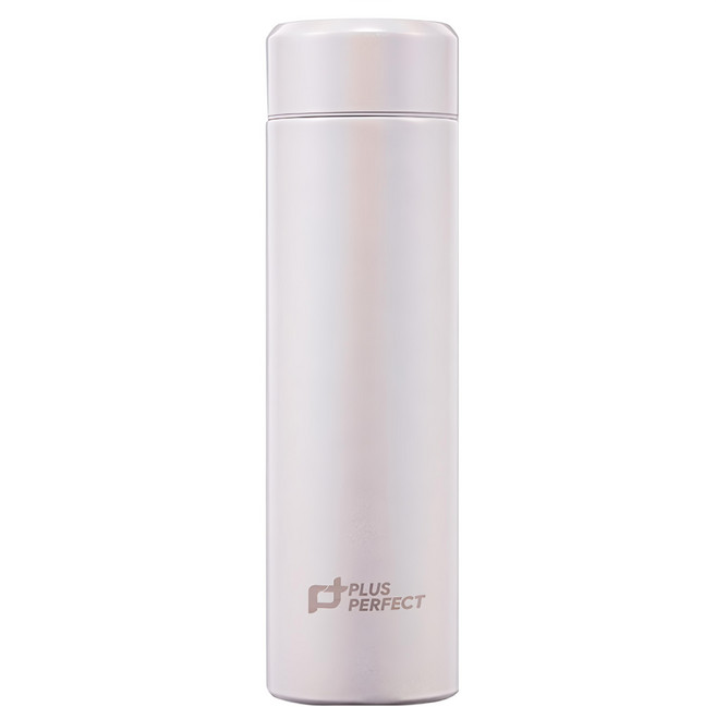PLUS PERFECT 理想 鈦度純鈦真空保溫杯, 珍珠白, 500ml, 1個
