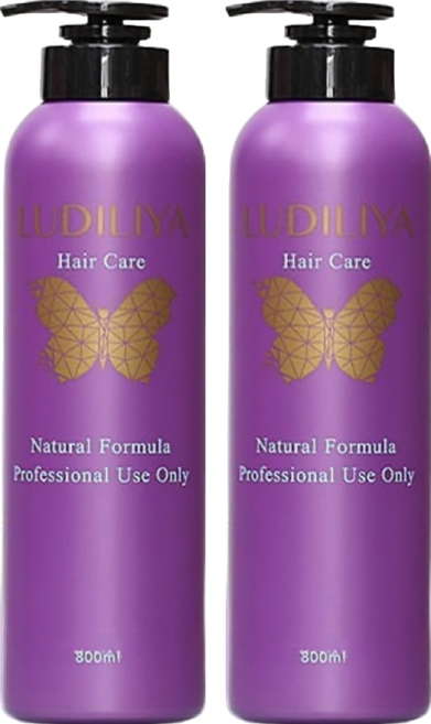 LUDILIYA 綠迪麗雅 強健髮根營養洗髮精 800ml 專業配方, 2瓶