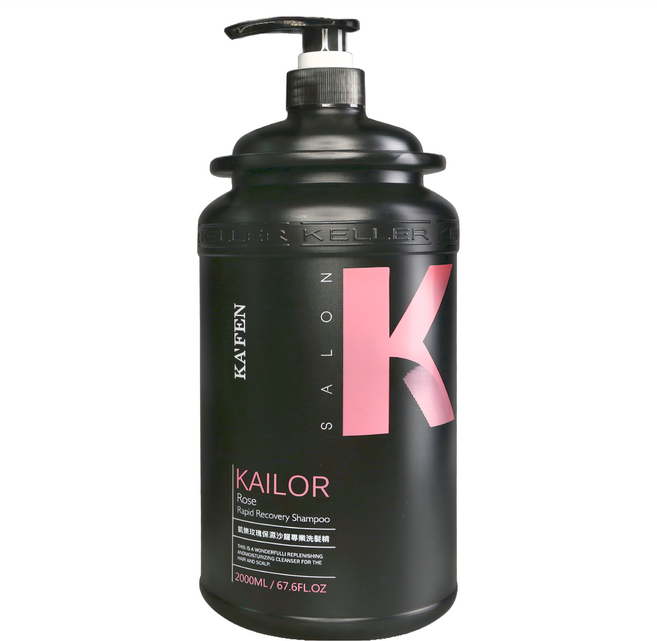 KA'FEN 卡氛 凱樂沙龍專業洗髮精 玫瑰保濕, 2L, 1瓶