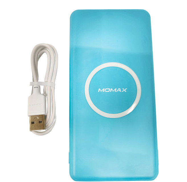 MOMAX Q.Power Slim 3000mAh 無線充電行動電源, IP85, 蒂芬妮綠