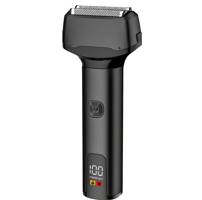 S-SportPlus+ 男士刮鬍刀 暗黑 o3001001-01 三刀頭乾濕兩用 舒適貼面, 1入, 1個