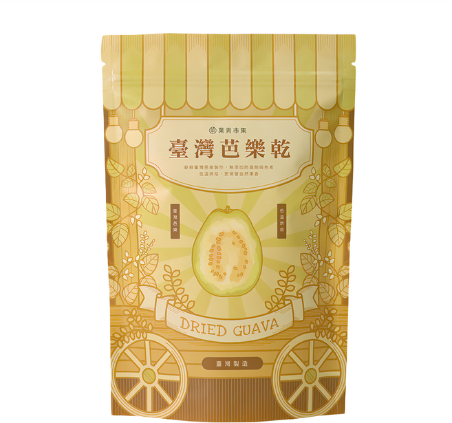 菓青市集 燕巢芭樂乾, 200g, 1包