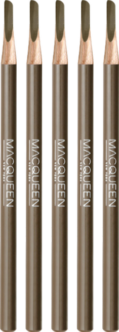 MACQUEEN NEWYORK 自然木軸眉筆 1.2g, Soft beige, 5支