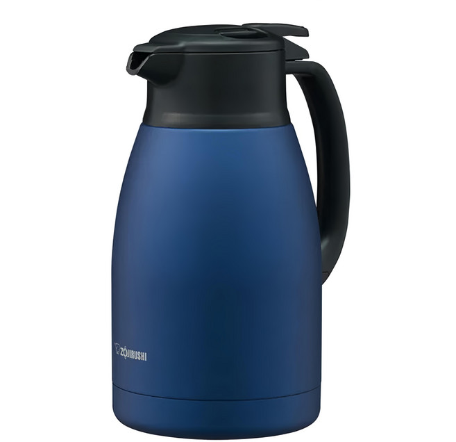 ZOJIRUSHI 象印 桌上型不鏽鋼保溫壺, 海軍藍, 1.5L, 1個