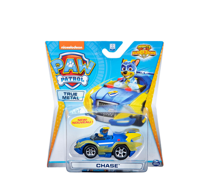 nickelodeon 汪汪隊立大功 迷你救援車, 威力狗超能隊阿奇 藍色 + 黃色, 1個