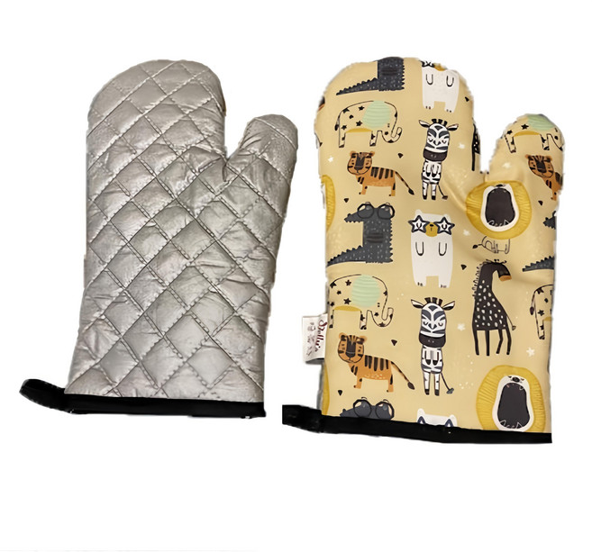 Betty's 焙蒂絲 隔熱手套 小號, 銀色, 1雙