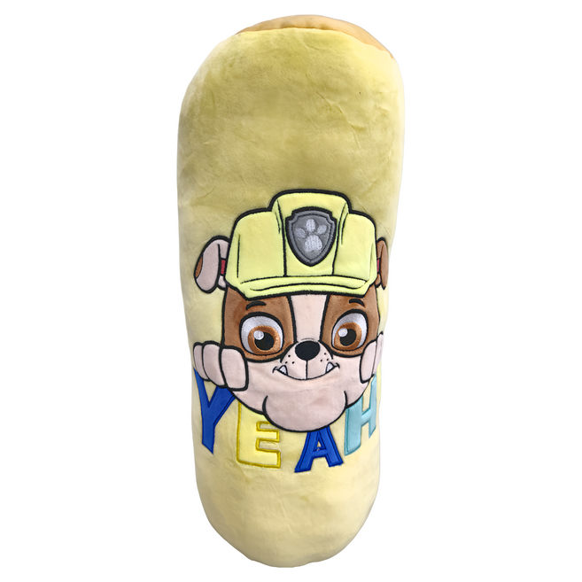 PAW PATROL 汪汪隊立大功 卡通圓形枕, 小礫, 1個