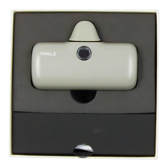 Iwalk Battery Pro 閃充口袋行動電源 5000P, DBL5000PL, 叢林綠