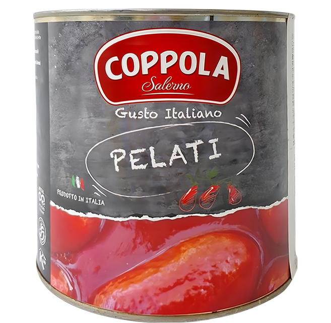 COPPOLA 柯波拉 去皮整粒番茄, 2.5kg, 1罐
