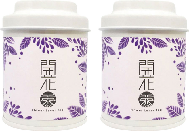 無藏茗茶 工藝花茶 會開花的茶 白色, 8g, 1罐, 2罐