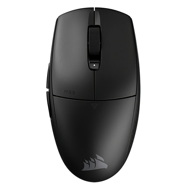 CORSAIR 海盜船 無線滑鼠, 黑色, M55 wireless