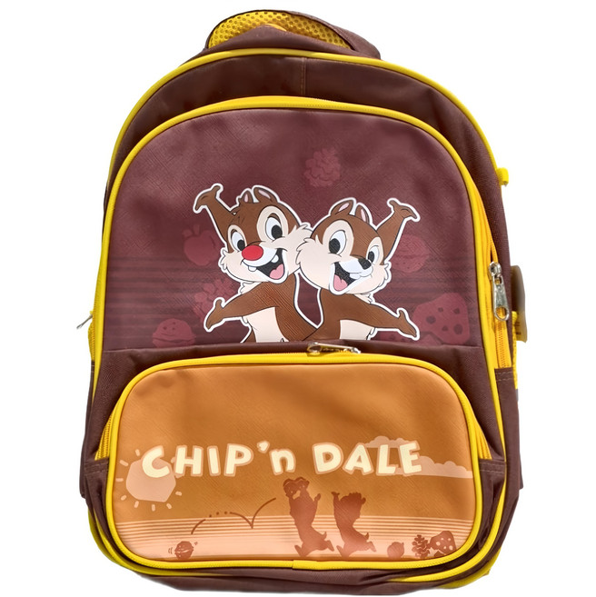 CHIP 'N' DALE 奇奇蒂蒂 迪士尼休閒背包 尼龍 塑膠
