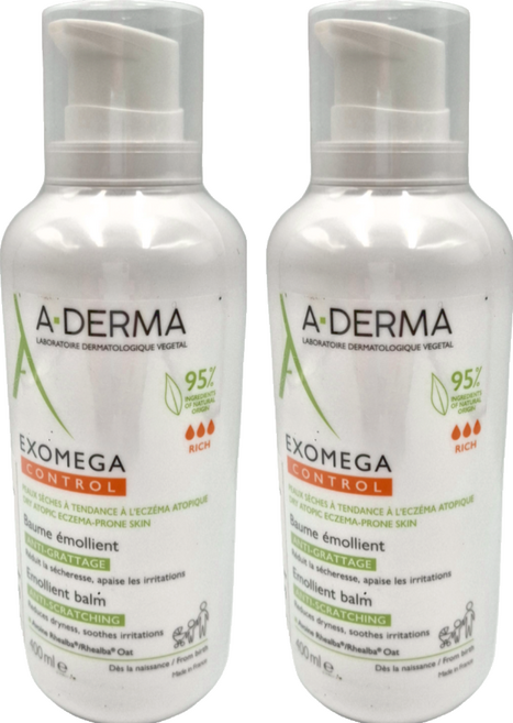 A-DERMA 艾芙美 新葉益護佳強護霜, 400ml, 2瓶
