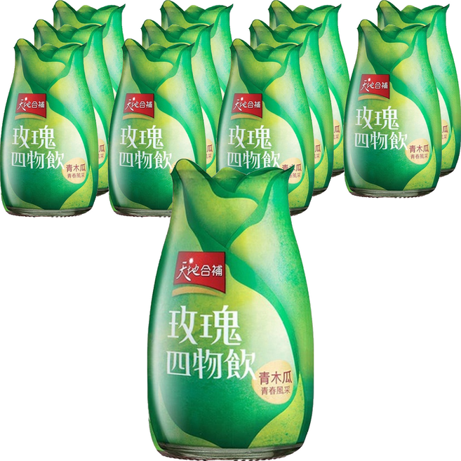 天地合補 青木瓜玫瑰四物飲, 120ml, 6瓶, 2盒