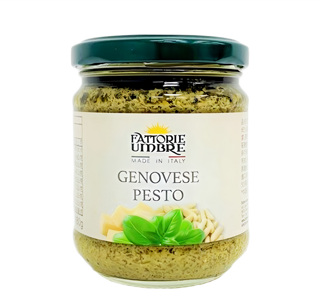 FATTORIE UMBRE 義大利羅勒青醬, 180g, 1罐