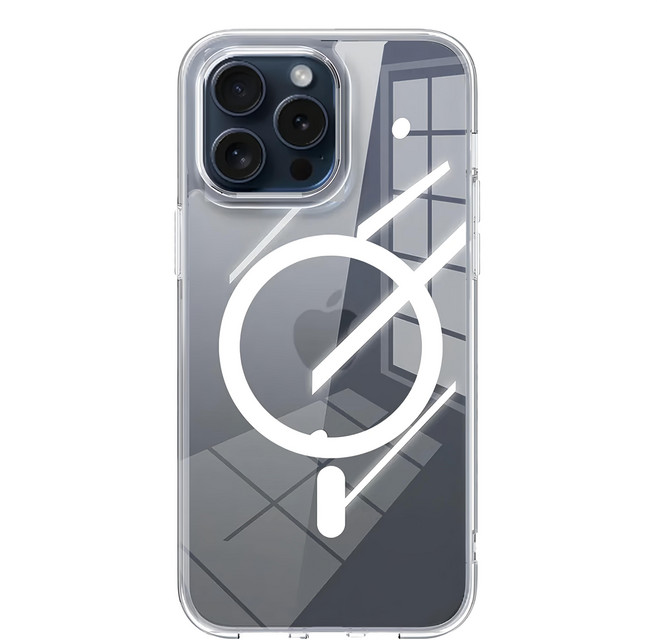 TOTU 拓途 晶盾系列 手機 防摔 手機殼 iPhone 15 Pro MagSafe Compatible 掛繩孔 TPU+PC 透明