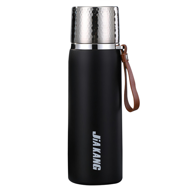 Jk 加康 316不鏽鋼錘紋燜茶保溫杯, 1個, 800ml, 顏色隨機