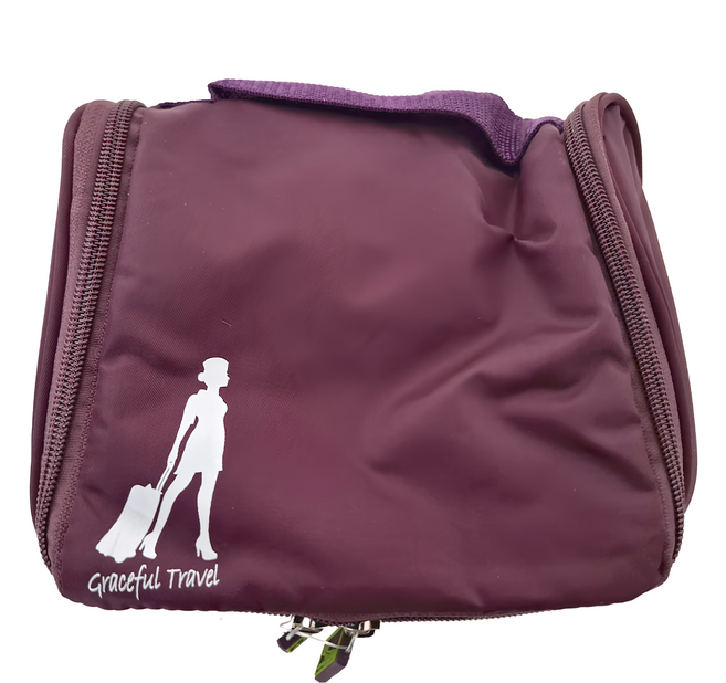 Graceful Travel 旅行玩家 盥洗包 附透明化妝包 TR01-08-02 展開32 x 20 x 7cm 37g