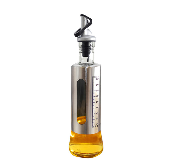 FRANCASINO 弗南希諾 玻璃不鏽鋼調味瓶 FR-3622, 300ml, 1個
