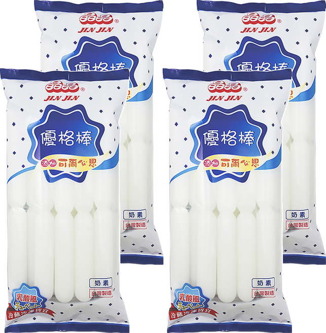 晶晶 優格棒 680g 乳酸風味 冷凍皆宜, 4袋