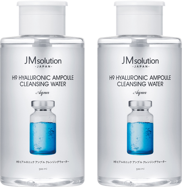 JMsolution 肌司研 H9玻尿酸溫和卸妝水, 500ml, 2瓶