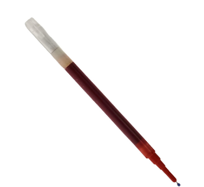 PILOT 百樂 BXS-V5RT 按鍵鋼珠筆芯 0.5mm, 紅色, 12支