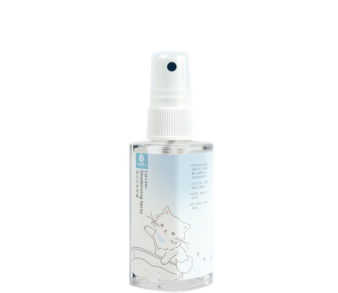 DAWOKO 木酢達人 貓砂除臭噴霧 無香, 60ml, 1瓶
