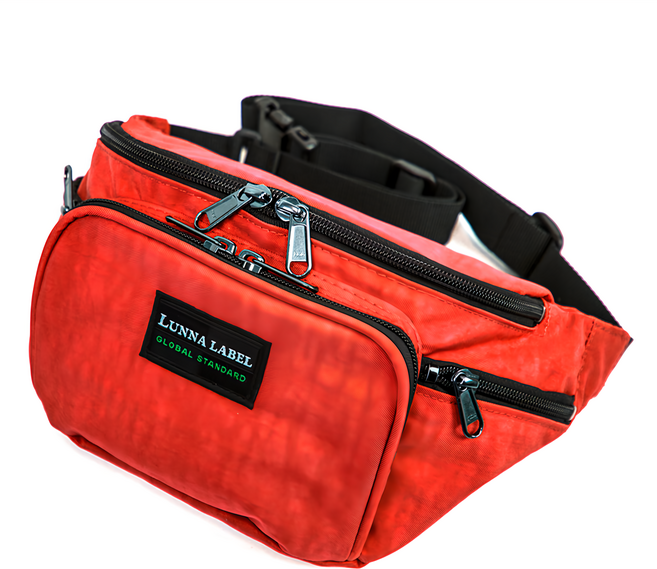 YESON 永生牌 運動腰包 17315 多層收納設計 台灣製造, 橘色, 1個